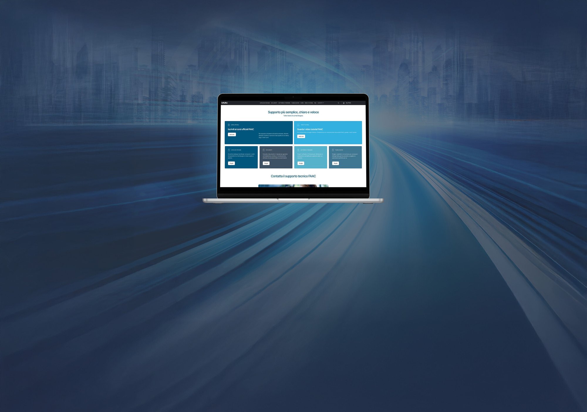 FAAC Technisches Support-Portal