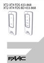 FAAC FDS Transmitters Manuals