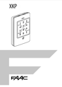 FAAC XKP Manuals