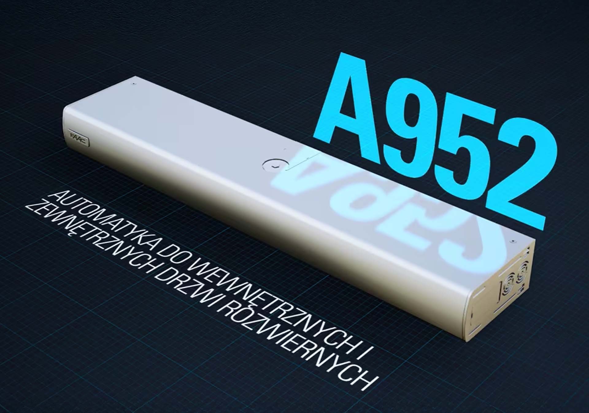 FAAC A952 Automatyzacja do drzwi wahadłowych