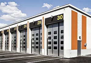 FAAC Automatisering voor vouwdeuren industrie