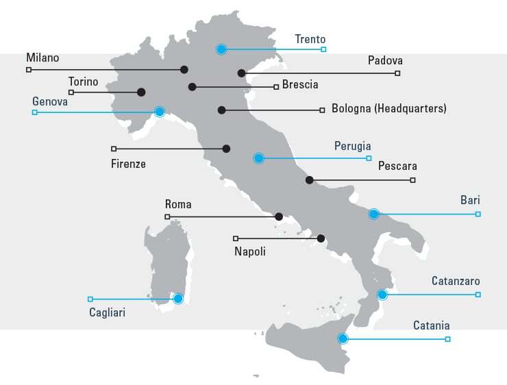 FAAC Italian Branches and Agencies