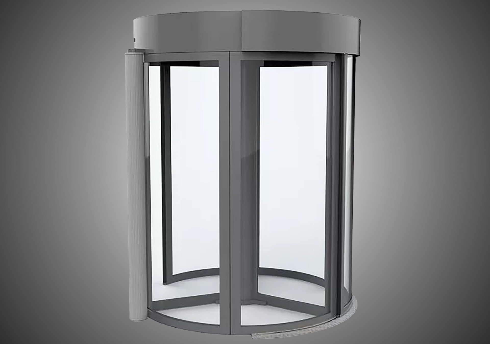 Access to the Building - CoMETA Revolving Door