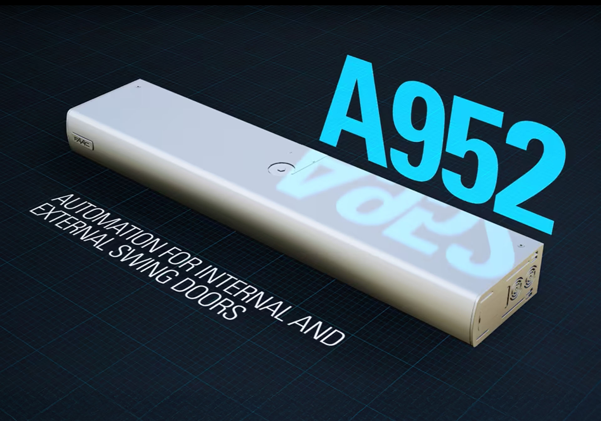 FAAC A952: New Automation for Indoor and Outdoor Swing Doors