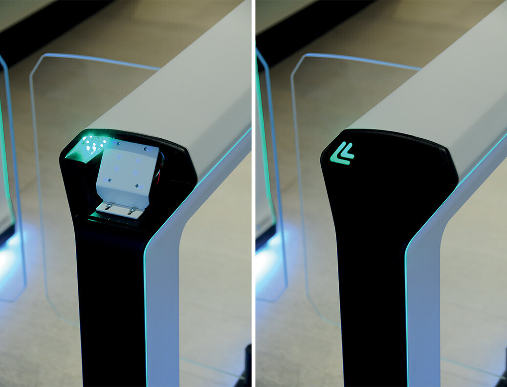 XTRR Flow proximity-lezer voor Flowmotion voetgangerspoort