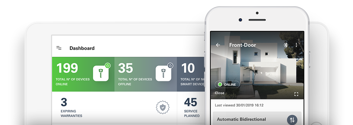 FAAC Simply Connect Dashboard