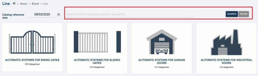 The new FAAC Spare Parts catalogue is on line